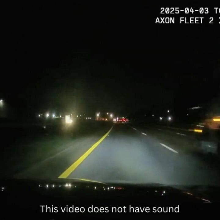 Dashcam shows fatal crash involving an LMPD officer responding without lights, sirens